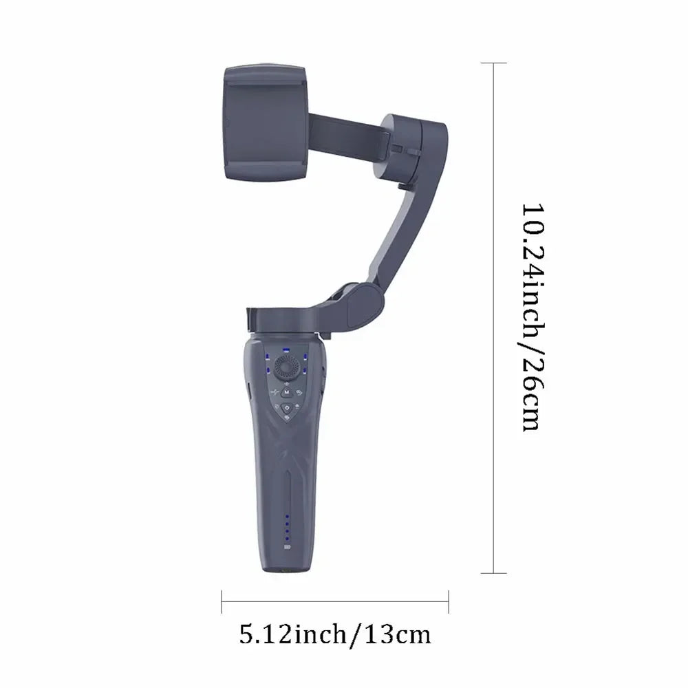 F12 mobile phone 3-axis anti shake stabilizer Tiktok live broadcast camera PTZ AI intelligent tracking face recognition